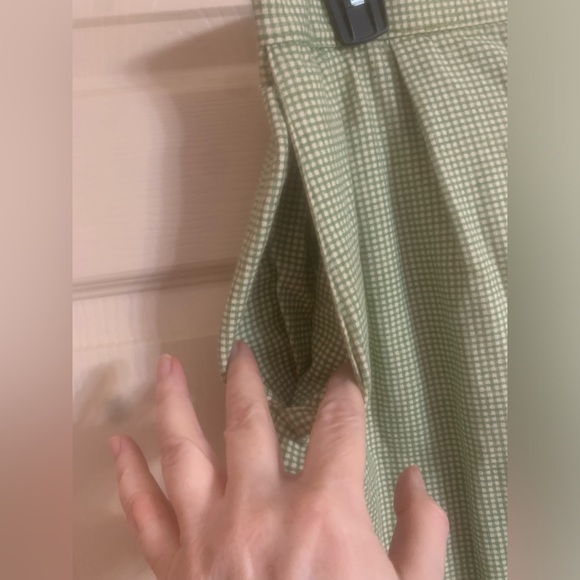 Vintage Green gingham shorts - Picture 3 of 7